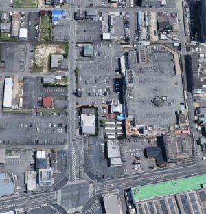 売地 海部郡蟹江町 1,163㎡（351.80坪）店舗用地