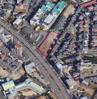 貸地 岡崎市欠町字北通 1,508.21m²（456.23坪）店舗用地