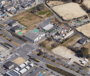 貸地 豊田市細谷町１丁目  1,718m²（519.69坪） 店舗用地