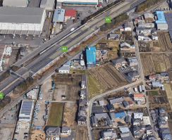 貸地 小牧市大字西之島  2,004㎡（606.20坪）クリニック用地