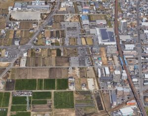 貸地 豊田市御幸町４丁目 2,367㎡（716.01坪） 