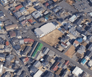 貸地 高浜市二池町３丁目 1,748.35m²（528.87坪） 店舗用地